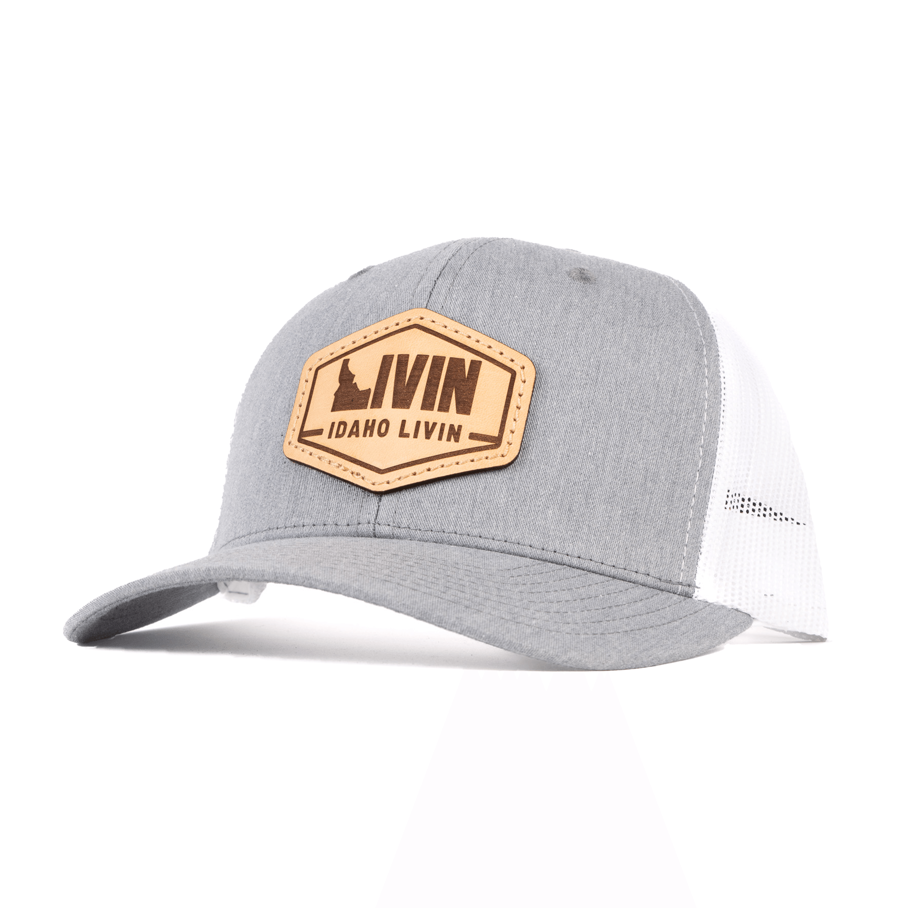 Jeremiah 29:11 Circle Leather Patch Hat | Our True God Apparel, Snapback / Heather and Black / One Size