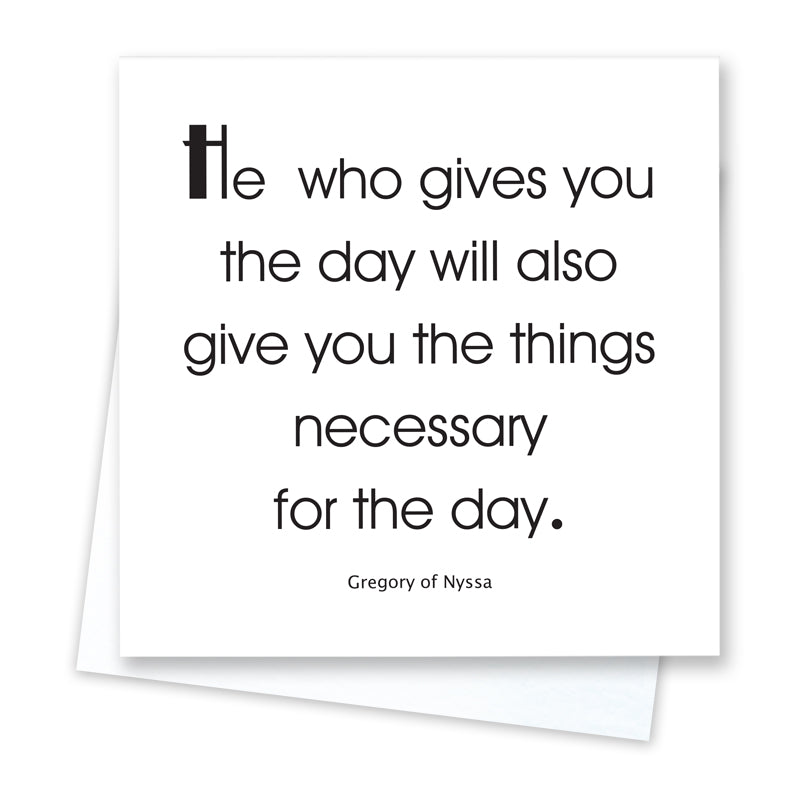Quotable Quotes - Daily Provision Card