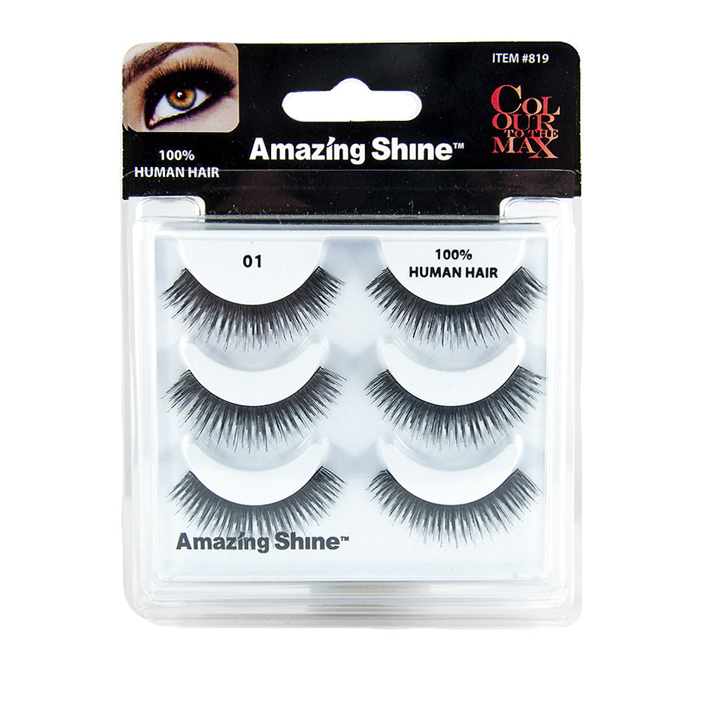 False Eyelashes Trio #01 (3 pairs of lashes) – 1 Cosmetic Avenue