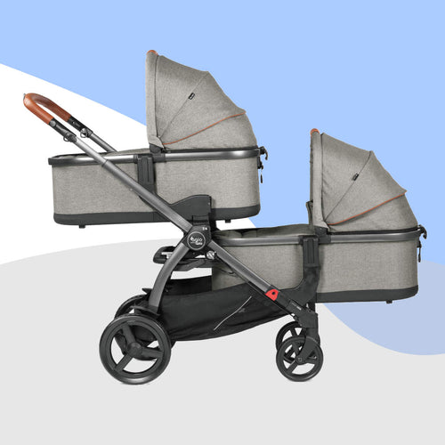 Agio by Peg Perego Z4 Twin Stroller [2 Car Seats + Adaptors] – Babinski's  Baby