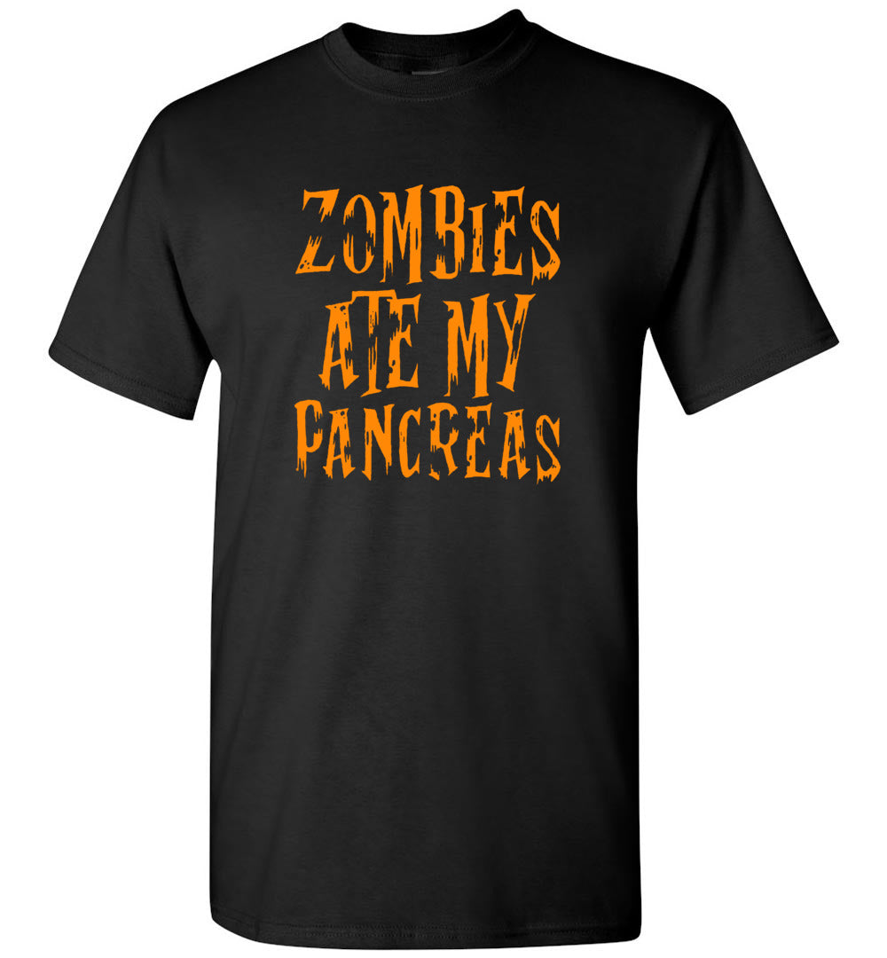 Zombies ate my pancreas halloween gift tee shirt hoodie