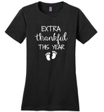 Extra thankfull this year baby foot T-shirt