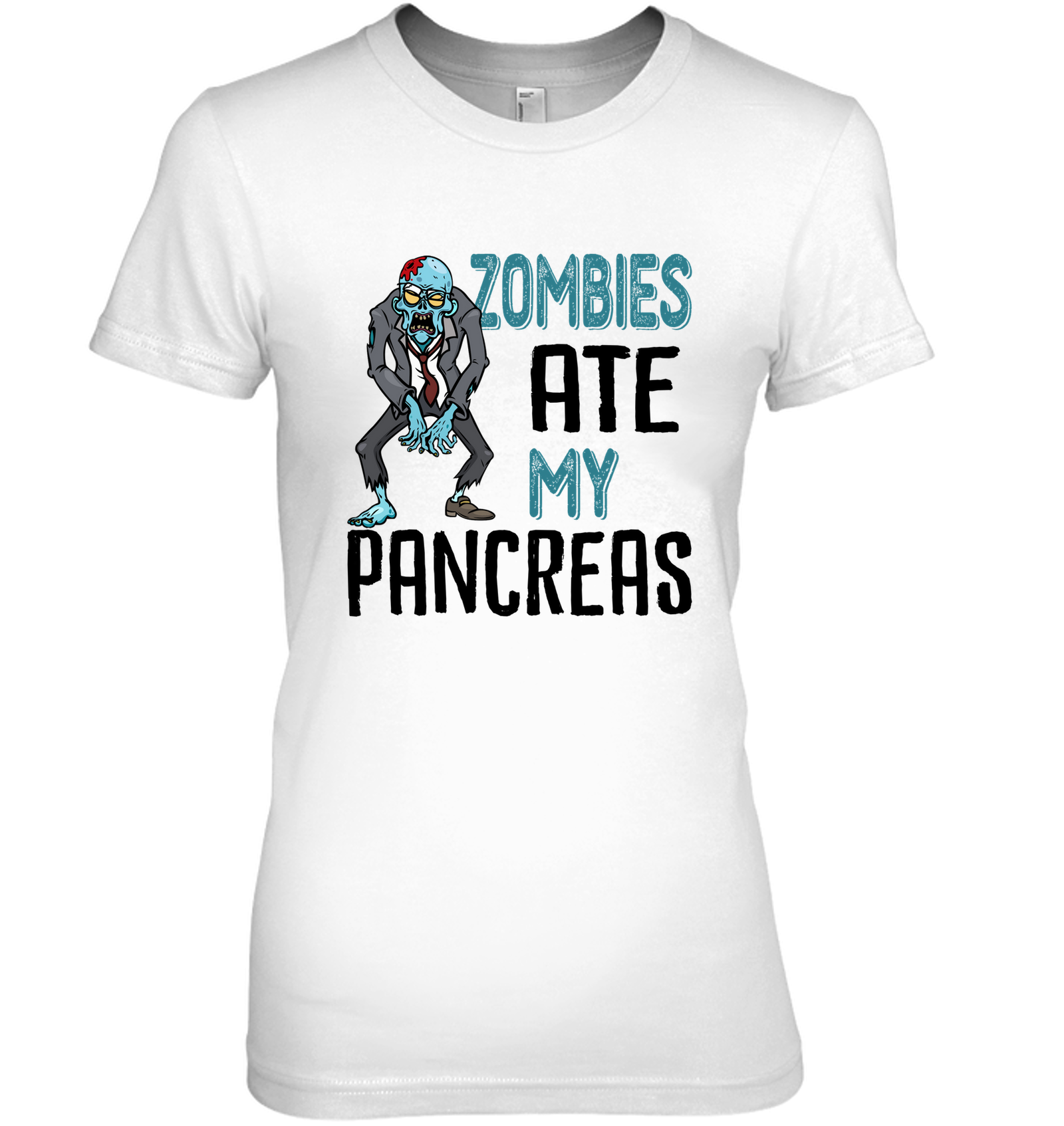 Zombies Ate My Pancreas T Shirts