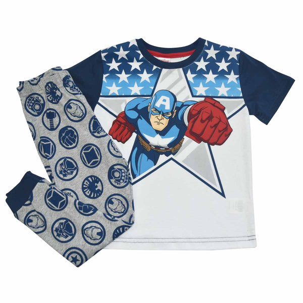 America Sucker Punch! Pijama Para Niño Avengers