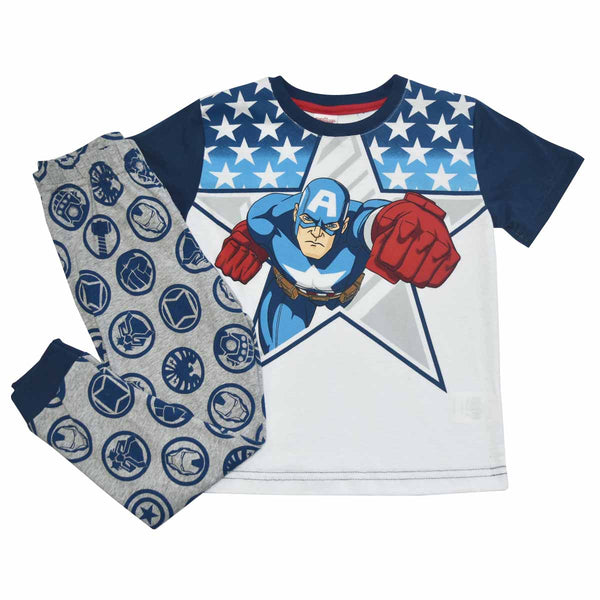 Captain Sucker Pijama Para Niño Marvel – Carsatoons