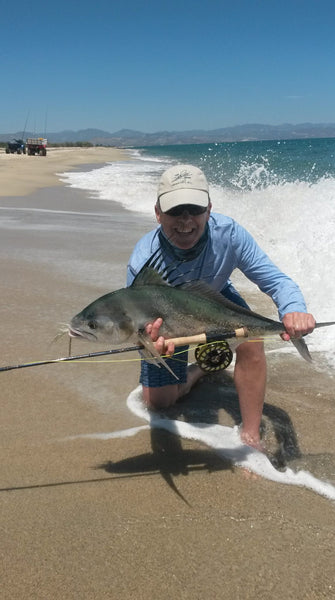 Fly rod roosterfish