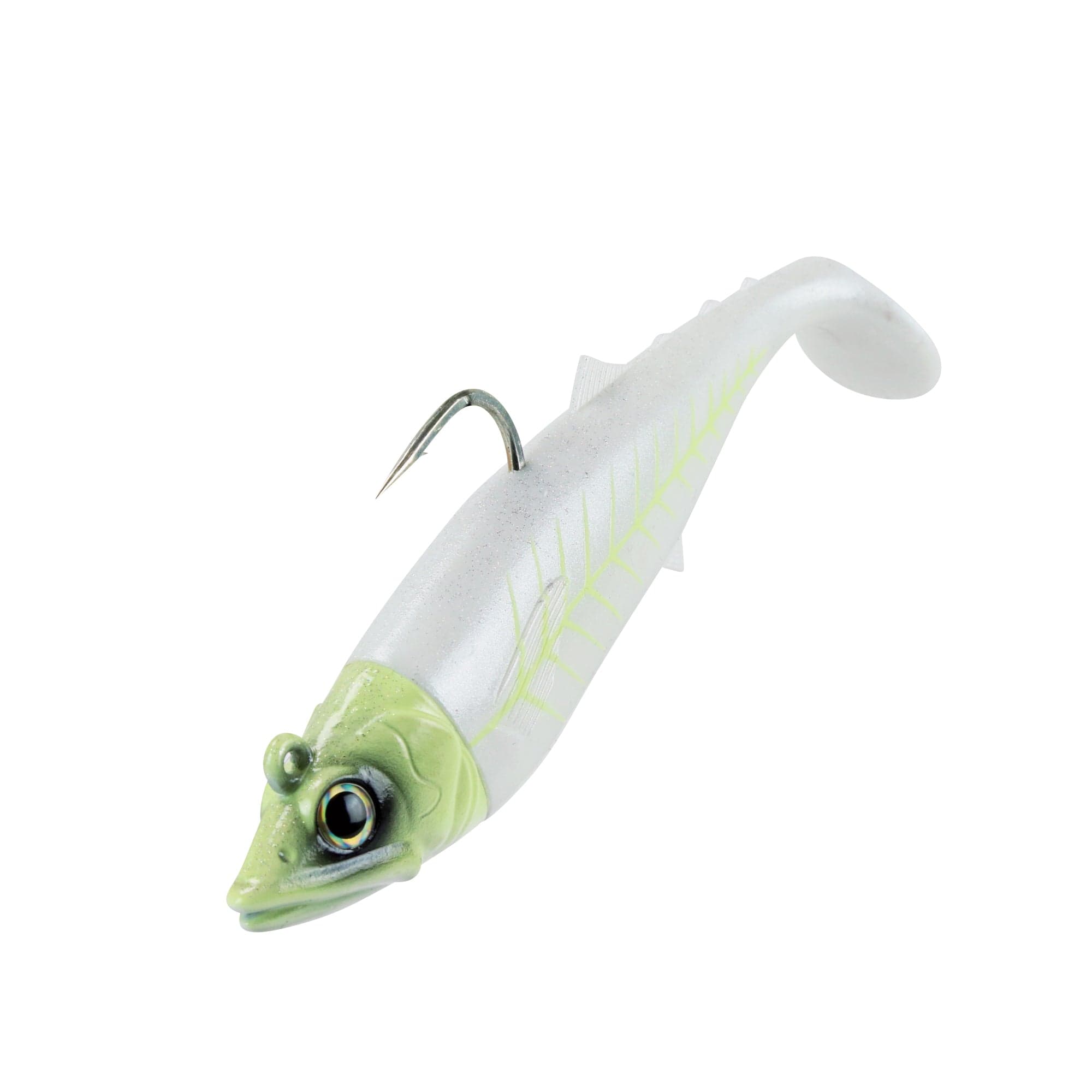 Sea Striker Got-Cha 100 Series Saltwater Fishing Plug Lure,  White/Yellow/Red, 1 Ounce 