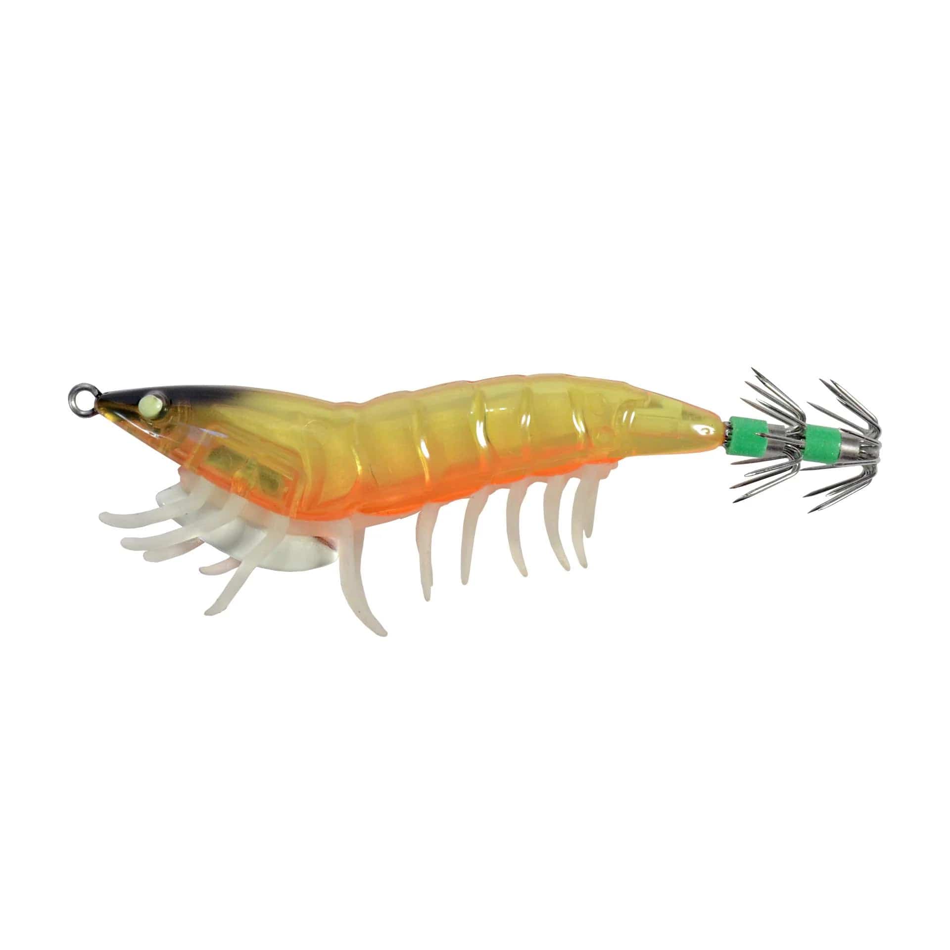 Tsunami Soft Body Squid Jig Sabiki Rig 2.5 in / Chartreuse