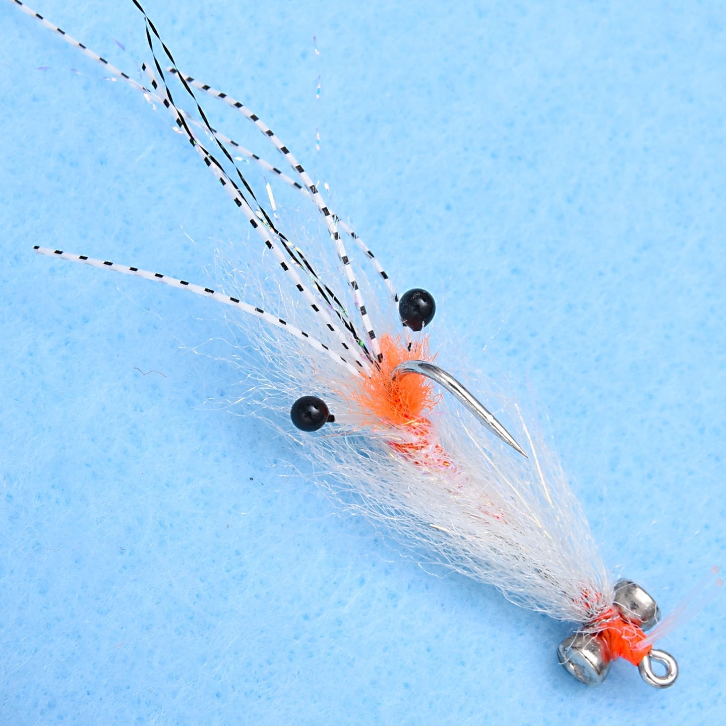 Saltwater Flies Coyote Spawning Shrimp Size 2 .permit ,bonefish 