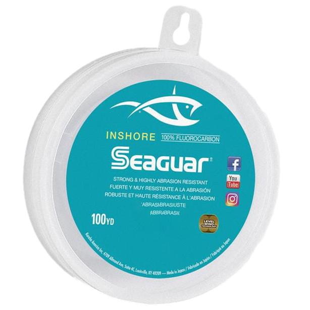 Seaguar Blue Label 100% Fluorocarbon Leader 50yd 30lb