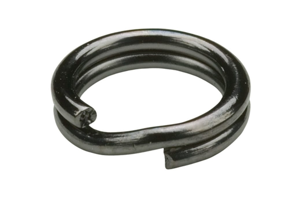 Owner Hyper Wire Split Rings - Black Chrome - The Saltwater Edge