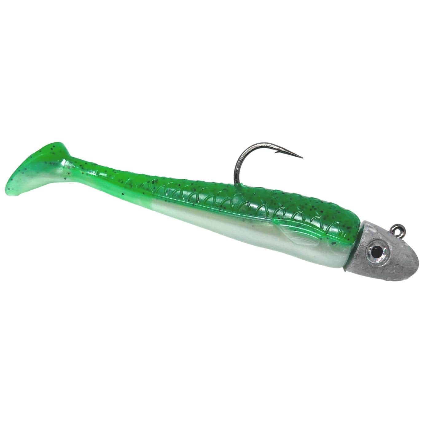  RONZ Lures Replacement Tails 8 6ct (8BTGG) (Green
