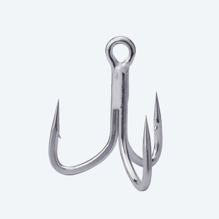 BKK Feeder Tournament Fishing Snelled Strong Wire Barbless Hook