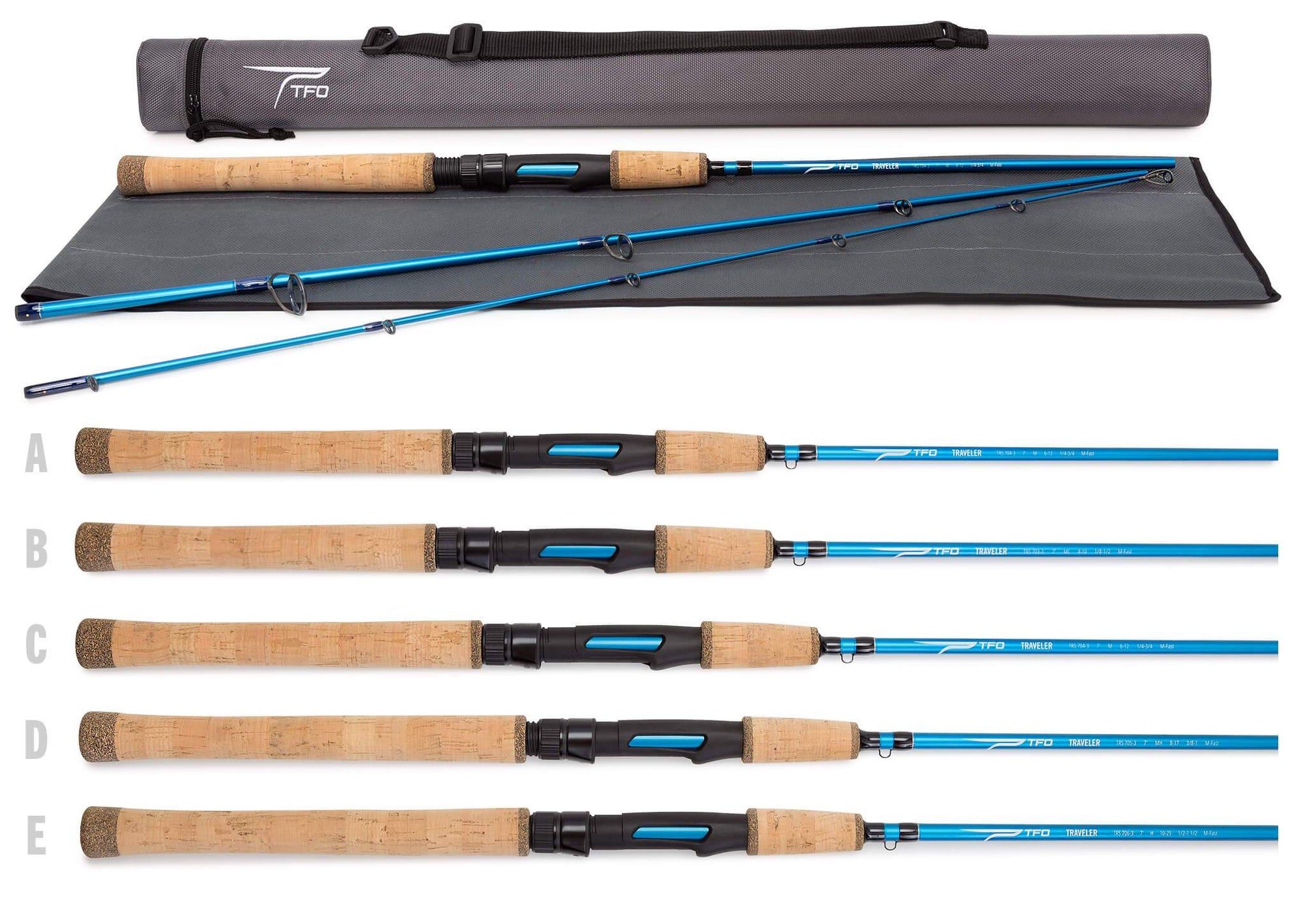 Temple Fork Tactical Inshore Spinning Rods - The Saltwater Edge