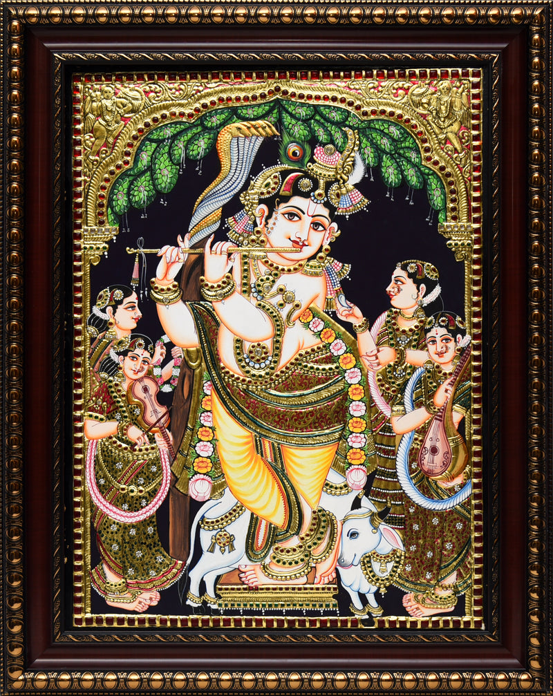 Tanjore Painting Vithoba Krishna – Ragaarts