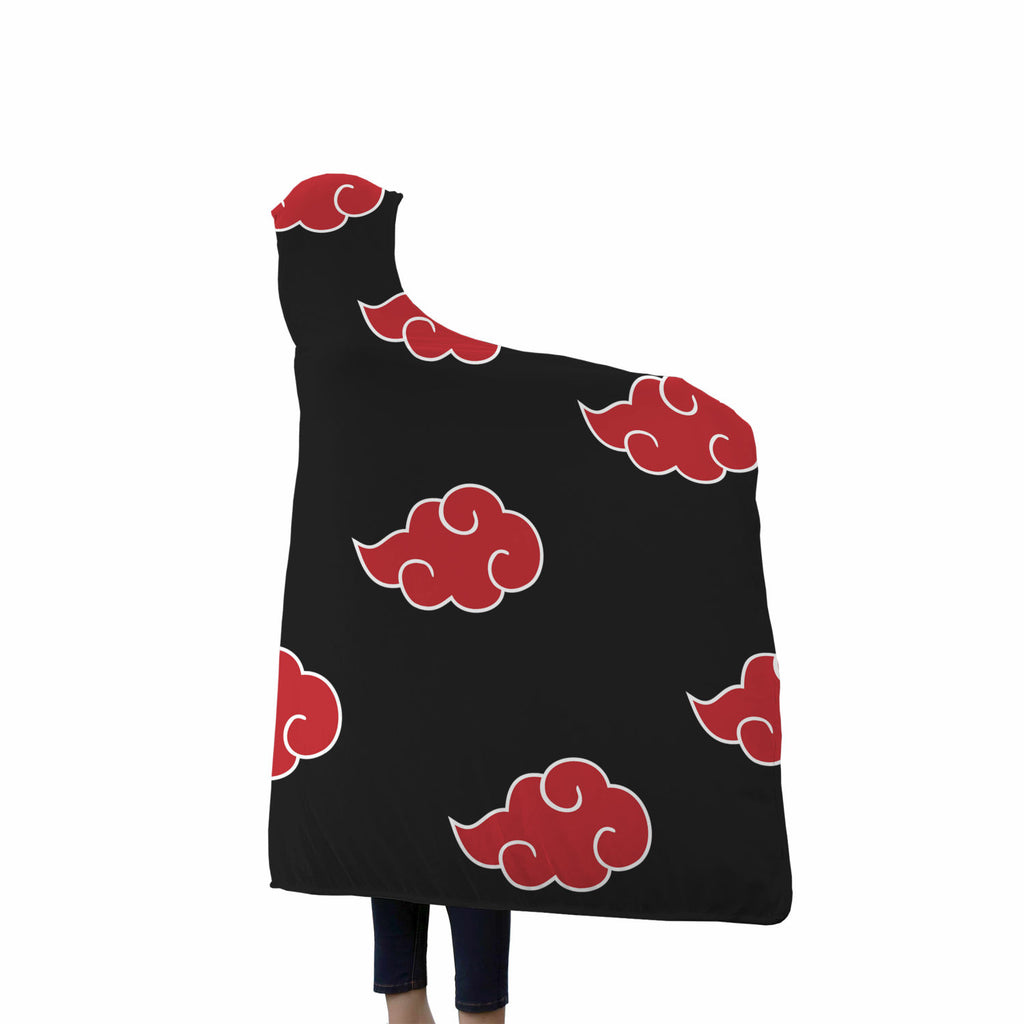 Akatsuki Cloud Hooded Blanket - OtakuExchange