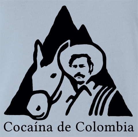 Cocaina de Columbia by BigBadTees.com