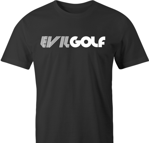 LIV Golf logo parody t-shirt evil golf www.bigbadtees.com