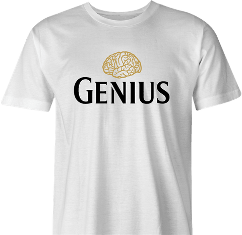 Genius - Guinness Beer Logo Parody T-Shirt By BigBadTees.com