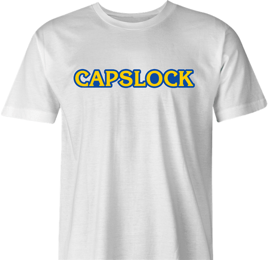 Funny Caps Lock - Caps Lock - T-Shirt