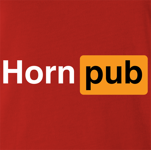Funny Porn Hub Parody T-shirt