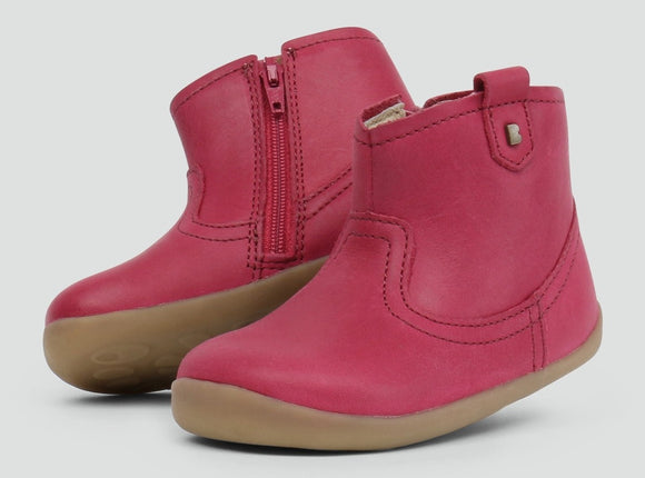 bobux signet dark pink