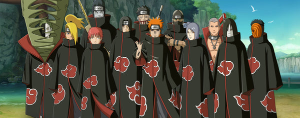 Akatsuki les membres les plus puissants Manga Zone