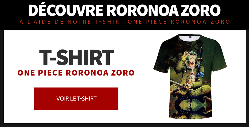 One Piece Roronoa Zoro T-Shirt