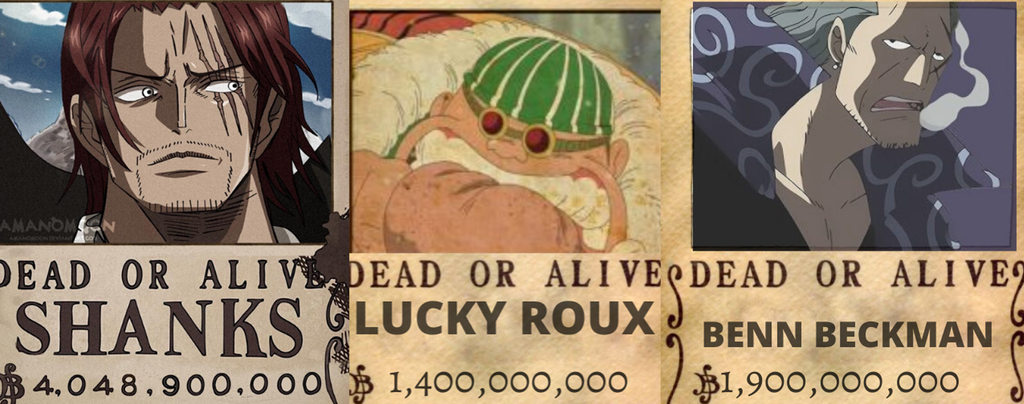 The bounty of the Roux Pirates