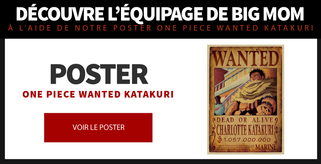 Poster One Piece Wanted Katakuri