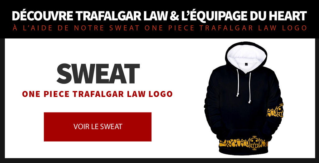 Sweat One Piece Trafalgar Law Logo