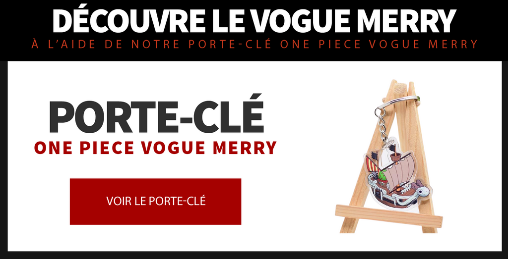 One Piece Vogue Merry Keychain