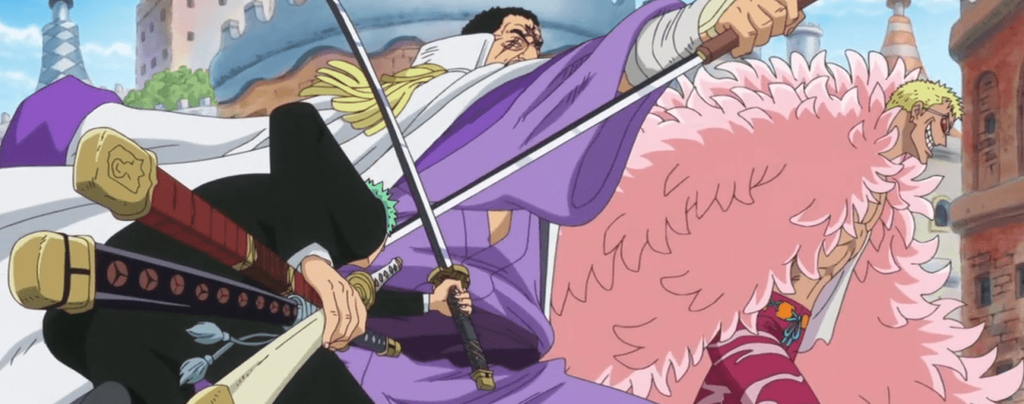 Fujitora vs. Zoro