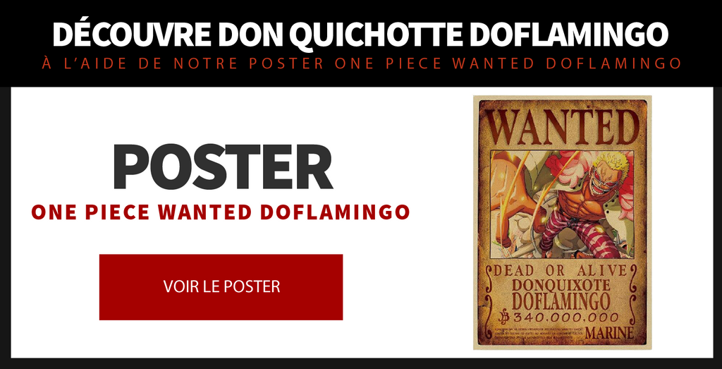 Poster One Piece Wanted Doflamingo
