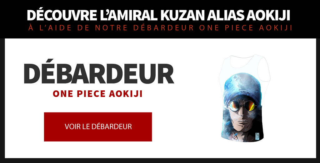 Débardeur One Piece Aokiji