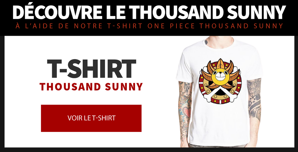 One Piece Thousand Sunny T-Shirt