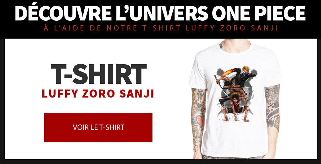 One Piece Luffy Zoro Sanji T-Shirt
