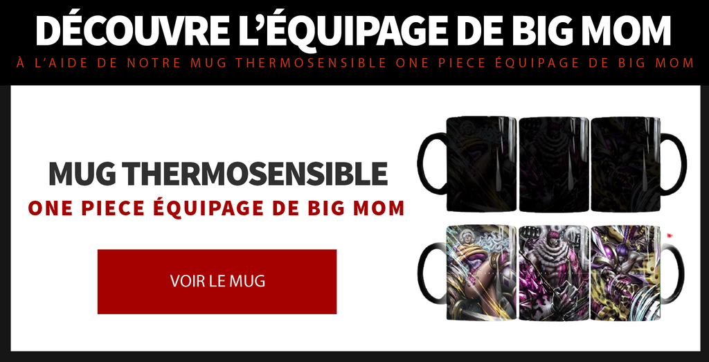 Mug Thermosensible One Piece Équipage de Big Mom