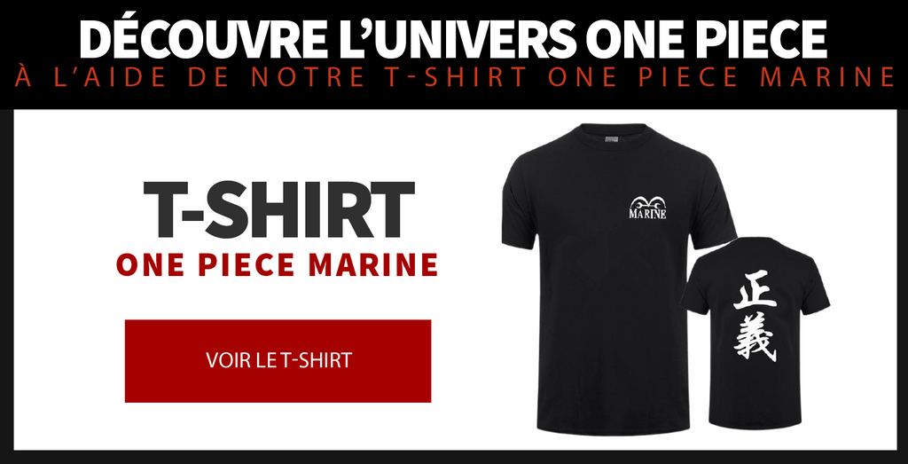 One Piece Navy T-Shirt