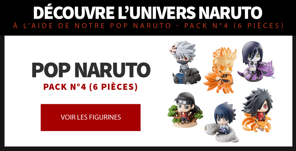 POP Naruto - Pack N°4 (6 pieces)