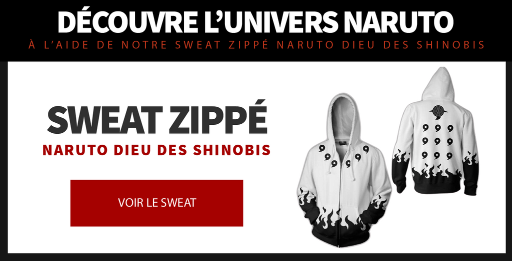 Naruto God of Shinobis Zipped Sweatshirt