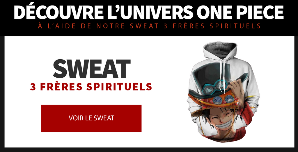 One Piece Sweatshirt 3 Spiritual Brothers