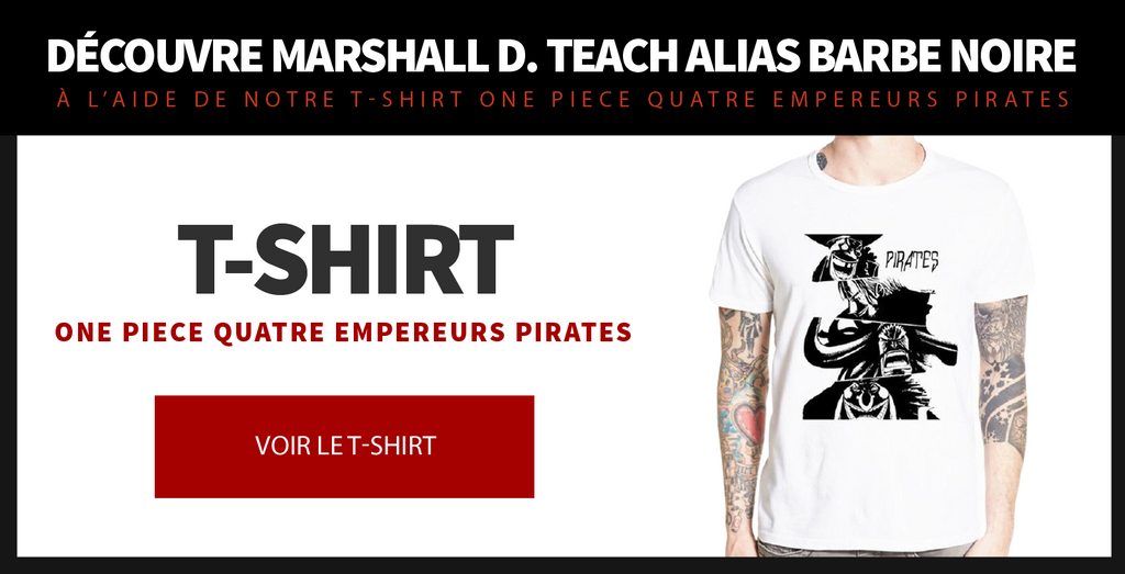 T-Shirt One Piece Quatre Empereurs Pirates