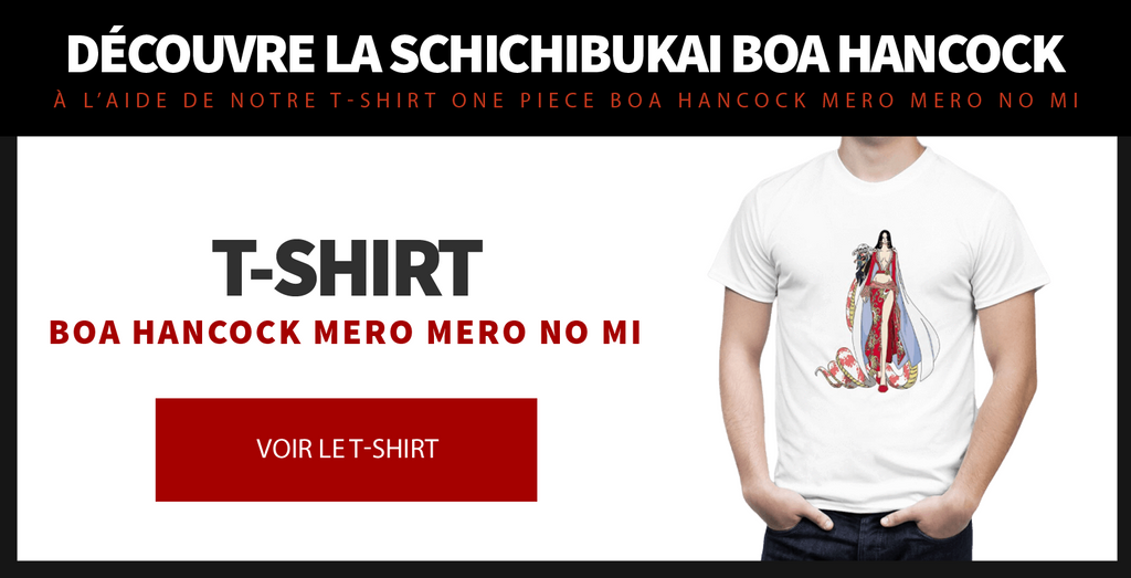 T-Shirt One Piece Boa Hancock Mero Mero no Mi