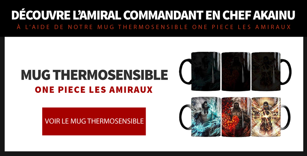 Thermosensitive Mug One Piece The Admirals