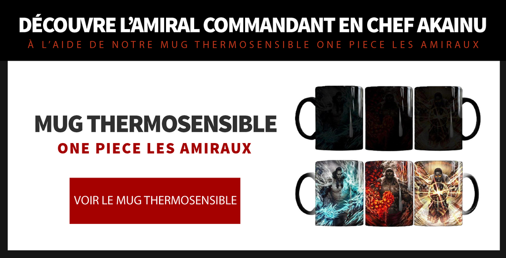 Mug Thermosensible One Piece Les Amiraux