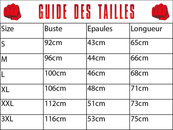 Guide des tailles