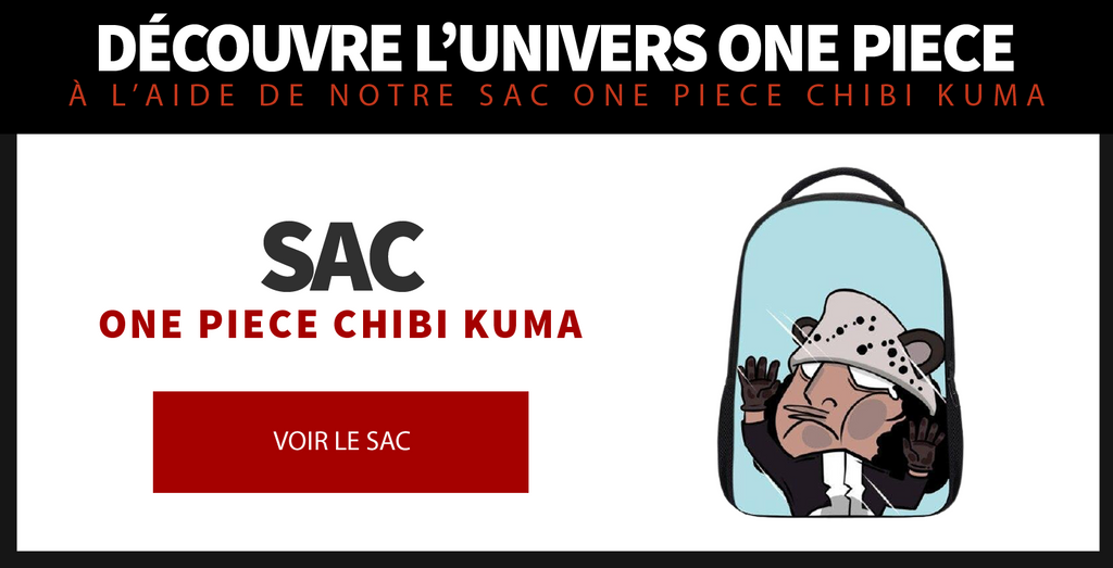 One Piece Chibi Kuma Bag