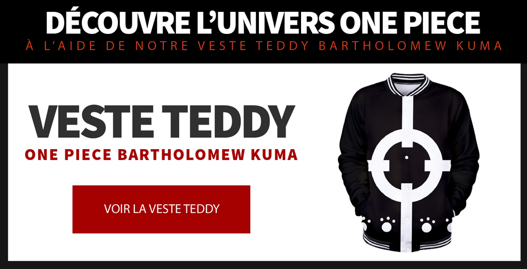 Bartholomew Kuma One Piece Teddy Jacket