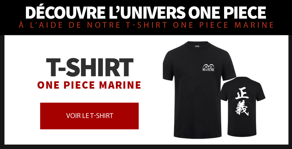 T-Shirt One Piece Marine